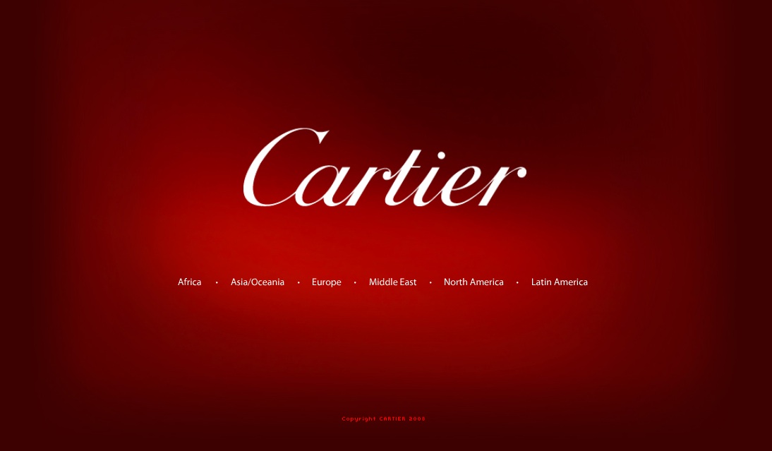 cartier europe website